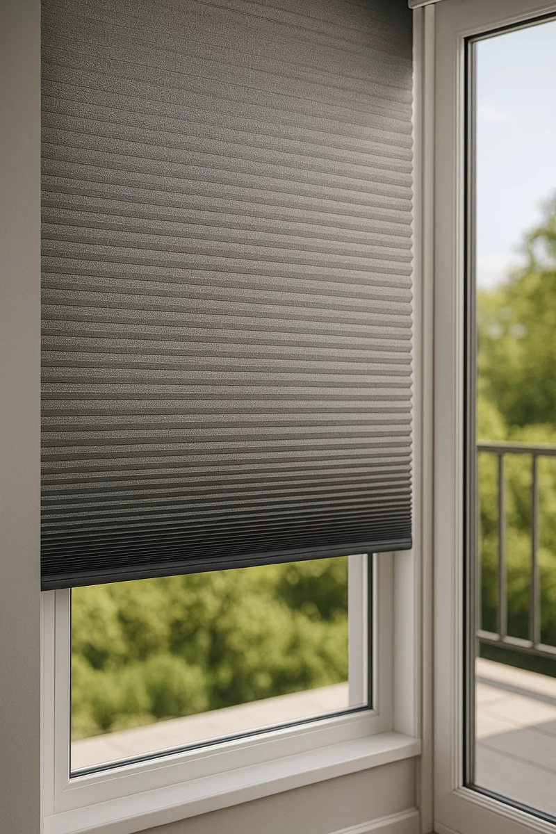 Plicell HoneyComb Blackout Cam Balkon Perdesi Nedir? Kullanım Alanları ve Avantajları