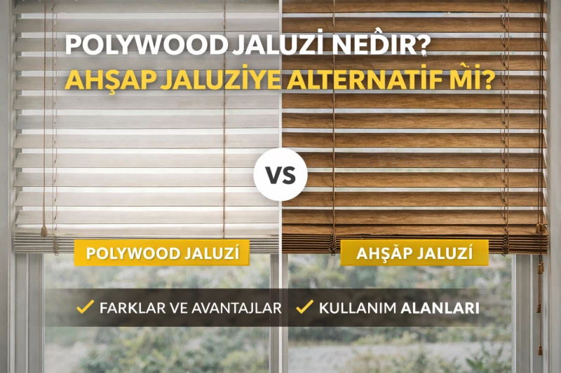 Polywood Jaluzi Nedir? Ahşap Jaluziye Alternatif mi?