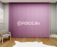 Lavender Color Vertical Tulle Curtain