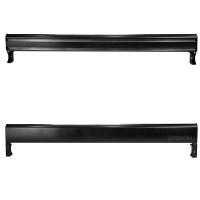 Perdejim Black Decorative Curtain Cornice - Aluminum Decorative Rail Cornice