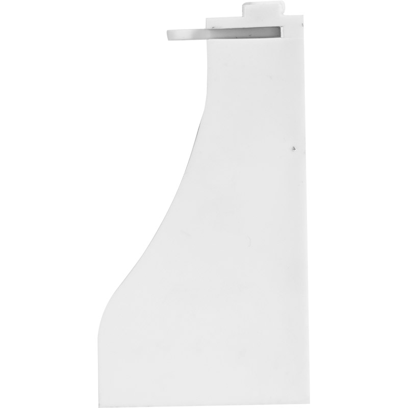 Beyaz Krem Dekoratif Ray Uzun Ayak