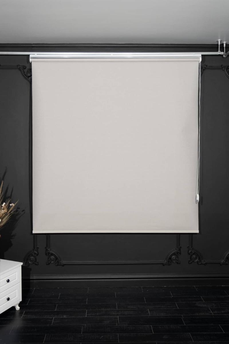 Keten Screen Açık Gri Stor Perde