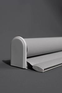 Pastel Series Silvery Gray Roller Blinds - With Takmatic Mounting Apparatus