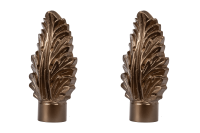 Perdejim Bronz Fon Perde Rustik Perde Askısı Antik Eskitme Rustik ARB18