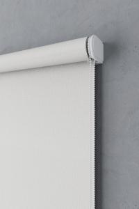 Imported Satin Ecru Roller Blinds -  With Mounting Apparatus and Skirt