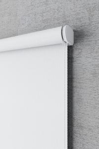 Pastel Series Silvery White Roller Blinds - With Takmatic Mounting Apparatus